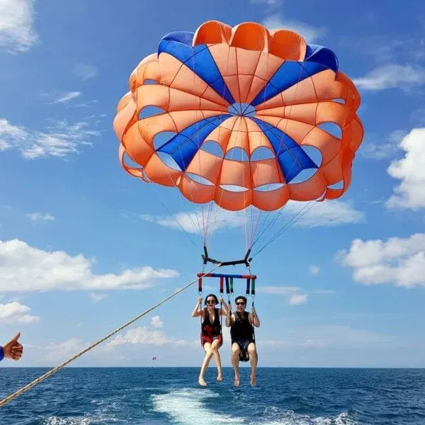 Parasailing Parachute Over the Red Sea — view 2