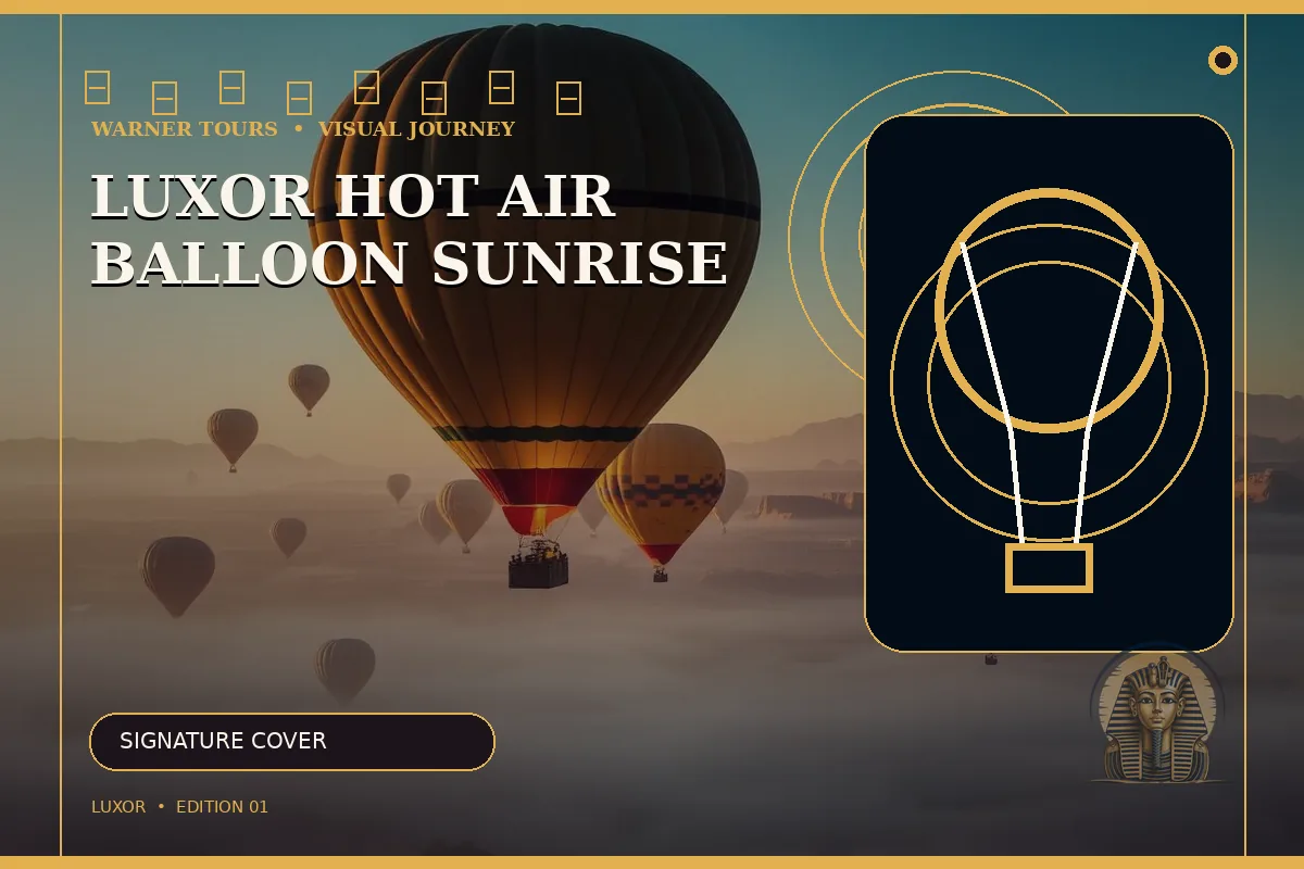 Luxor Hot Air Balloon at Sunrise — Luxor