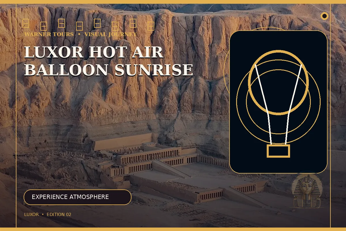 Luxor Hot Air Balloon Sunrise — view 2
