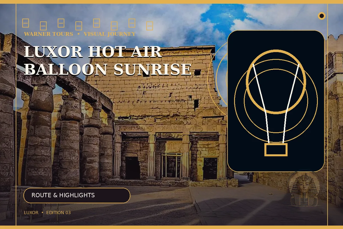 Luxor Hot Air Balloon Sunrise — view 3